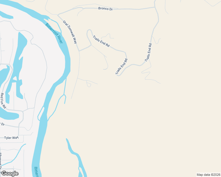 map of restaurants, bars, coffee shops, grocery stores, and more near 4250 Inclination Way in Missoula