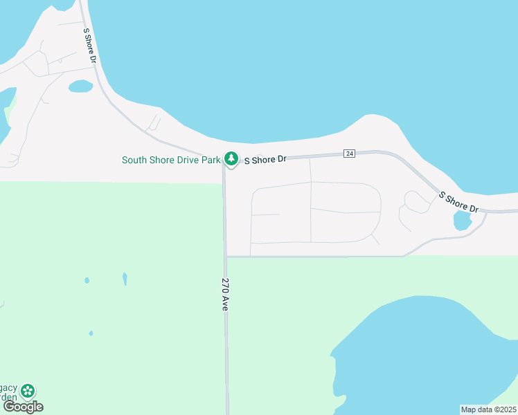 map of restaurants, bars, coffee shops, grocery stores, and more near 2103 270 Avenue in Detroit Lakes