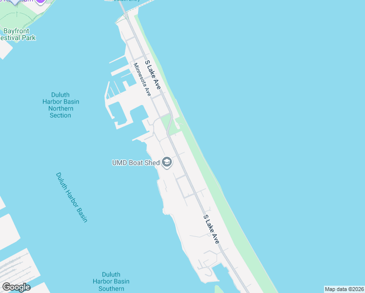 map of restaurants, bars, coffee shops, grocery stores, and more near in Duluth