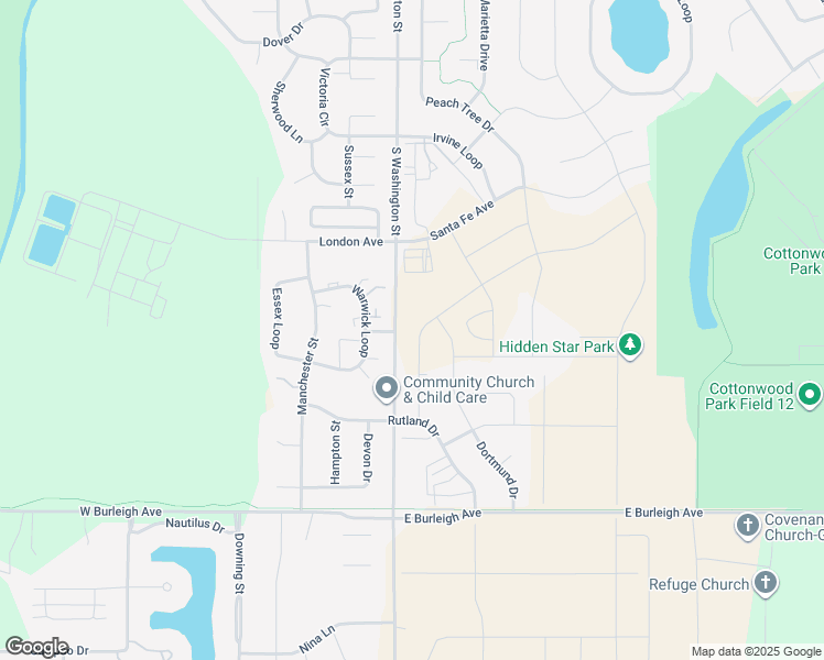 map of restaurants, bars, coffee shops, grocery stores, and more near 2906 Kamrose Drive in Bismarck