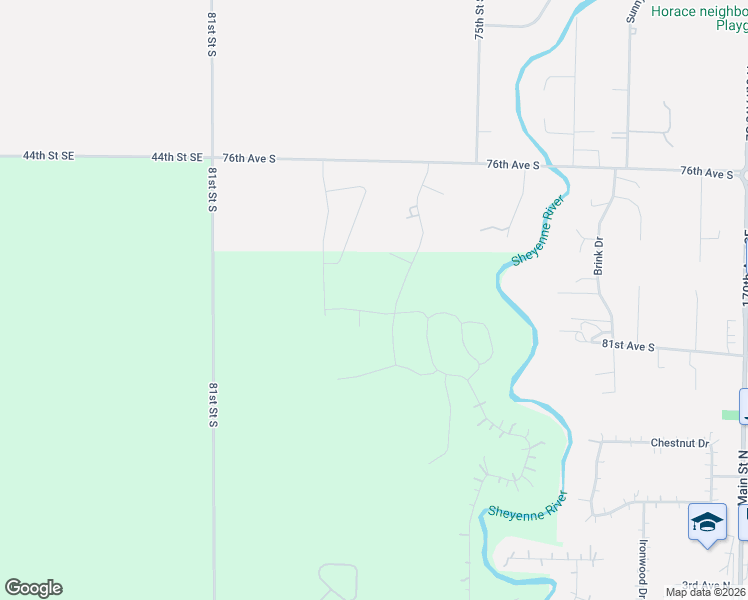 map of restaurants, bars, coffee shops, grocery stores, and more near 8320 Memory Lane in Horace