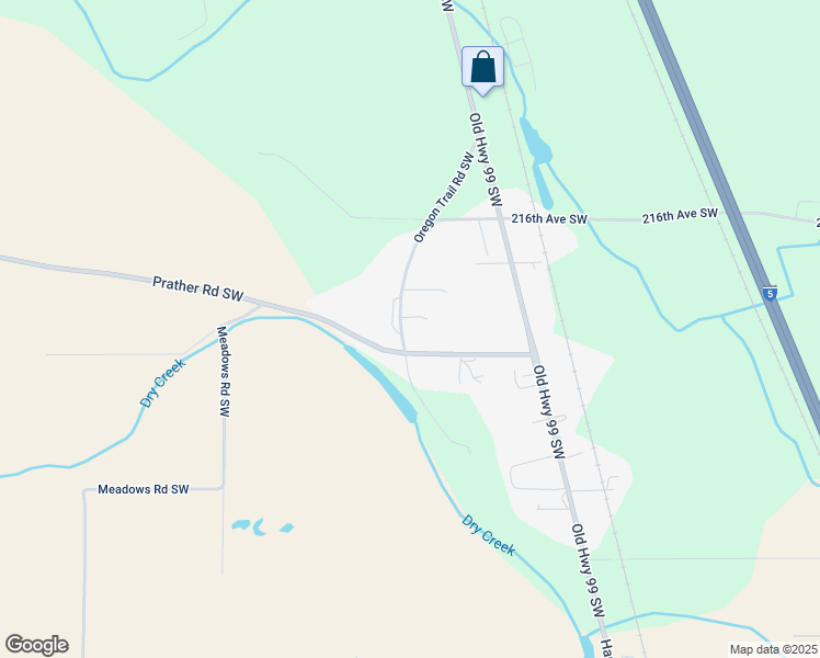 map of restaurants, bars, coffee shops, grocery stores, and more near 21636 Oregon Trail Road Southwest in Centralia