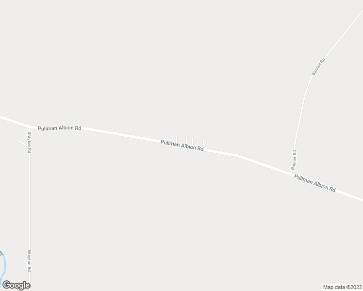 map of restaurants, bars, coffee shops, grocery stores, and more near Pullman Albion Road in Pullman