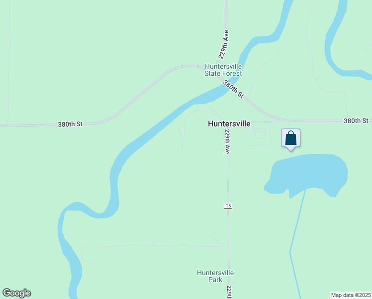 map of restaurants, bars, coffee shops, grocery stores, and more near 37827 229th Avenue in Menahga