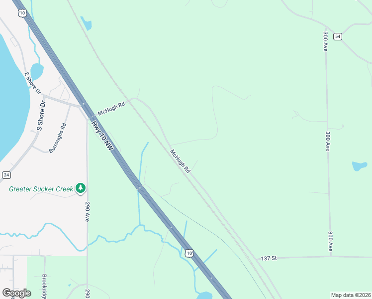 map of restaurants, bars, coffee shops, grocery stores, and more near 29280 McHugh Road in Detroit Lakes