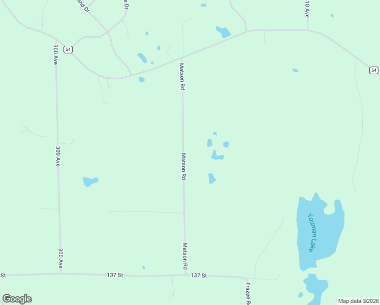 map of restaurants, bars, coffee shops, grocery stores, and more near 14327 Matson Road in Detroit Lakes