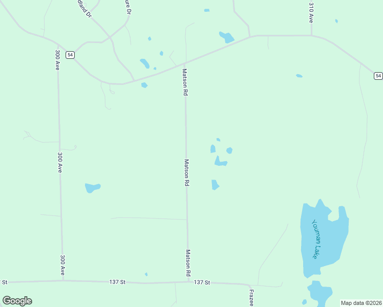map of restaurants, bars, coffee shops, grocery stores, and more near 14327 Matson Road in Detroit Lakes