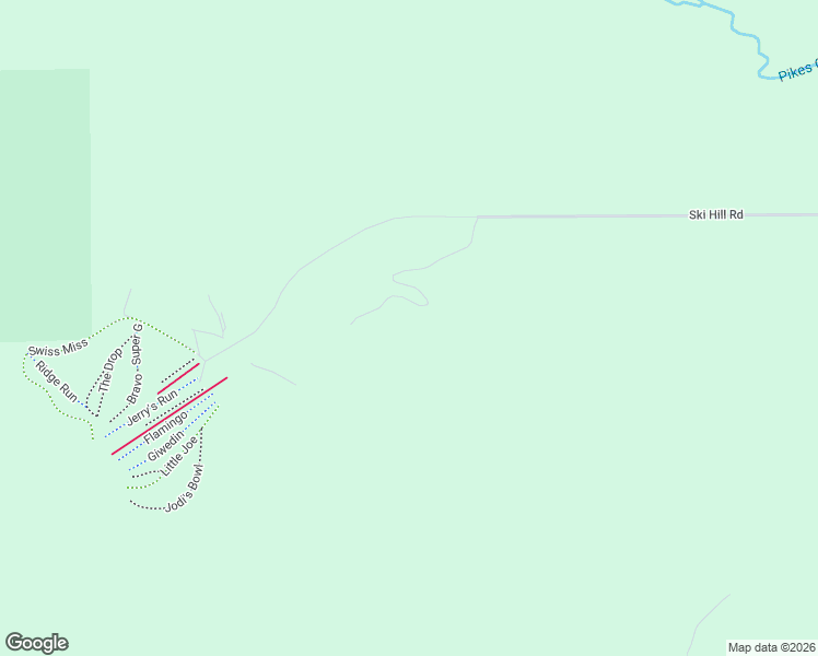 map of restaurants, bars, coffee shops, grocery stores, and more near 83375 Ashwabay Heights Road in Bayfield