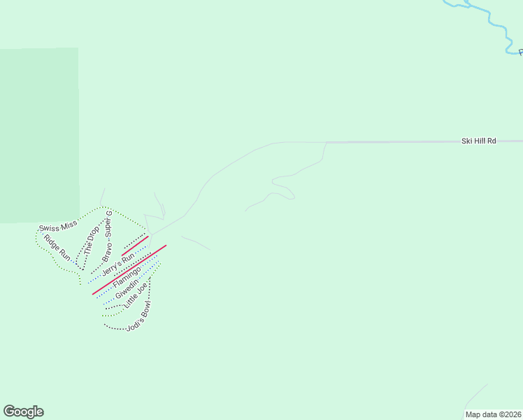 map of restaurants, bars, coffee shops, grocery stores, and more near Ashwabay Heights Road in Bayfield