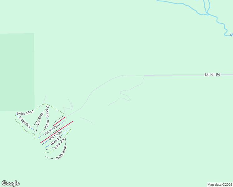 map of restaurants, bars, coffee shops, grocery stores, and more near Ashwabay Heights Road in Bayfield