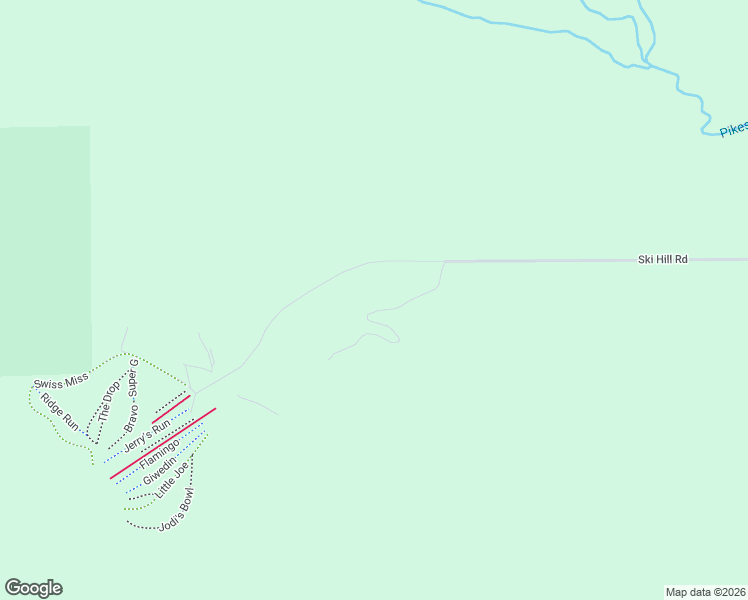 map of restaurants, bars, coffee shops, grocery stores, and more near 83375 Ashwabay Heights Road in Bayfield