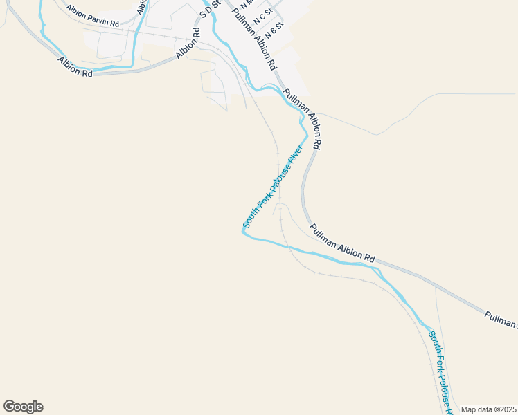 map of restaurants, bars, coffee shops, grocery stores, and more near 2045-2047 Pullman Albion Road in Pullman