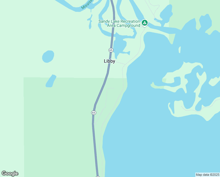 map of restaurants, bars, coffee shops, grocery stores, and more near 52984 Minnesota 65 in McGregor