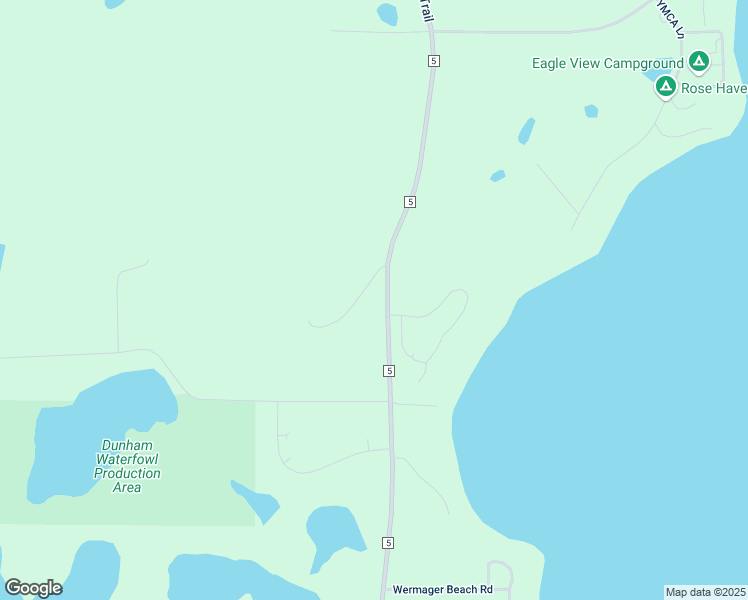 map of restaurants, bars, coffee shops, grocery stores, and more near 14502 County Highway 5 in Lake Park