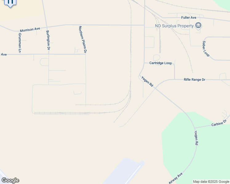 map of restaurants, bars, coffee shops, grocery stores, and more near 1829 Northern Plains Drive in Bismarck