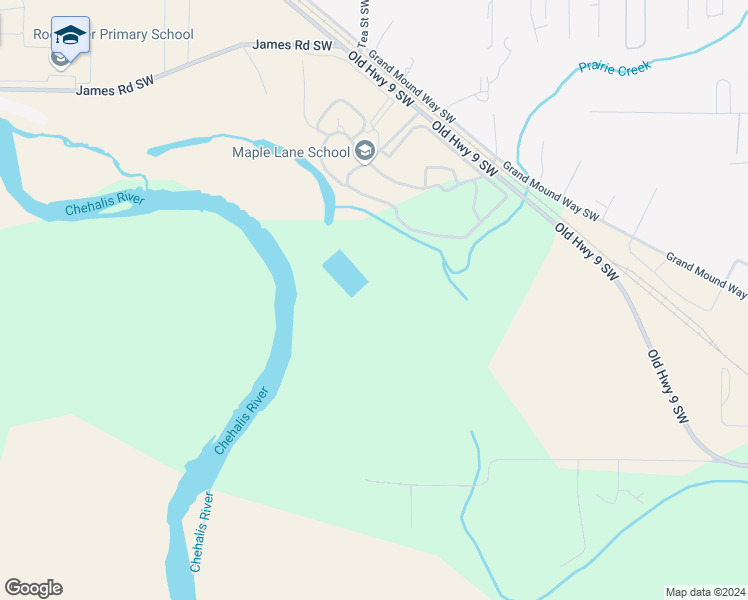 map of restaurants, bars, coffee shops, grocery stores, and more near 20311 Old Highway 9 Southwest in Centralia