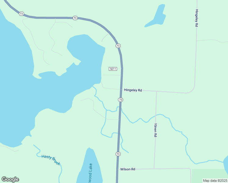 map of restaurants, bars, coffee shops, grocery stores, and more near 11406 Public Access Rd in Floodwood