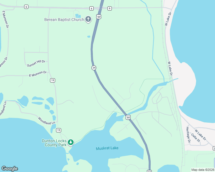 map of restaurants, bars, coffee shops, grocery stores, and more near in Detroit Lakes