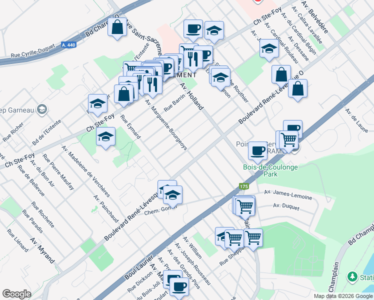 Rue de Repentigny, Québec QC Walk Score