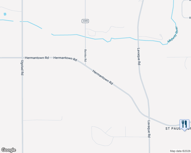 map of restaurants, bars, coffee shops, grocery stores, and more near 5194 Hermantown Road in Hermantown