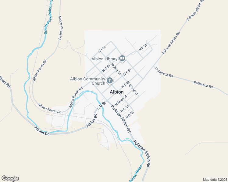 map of restaurants, bars, coffee shops, grocery stores, and more near in Albion