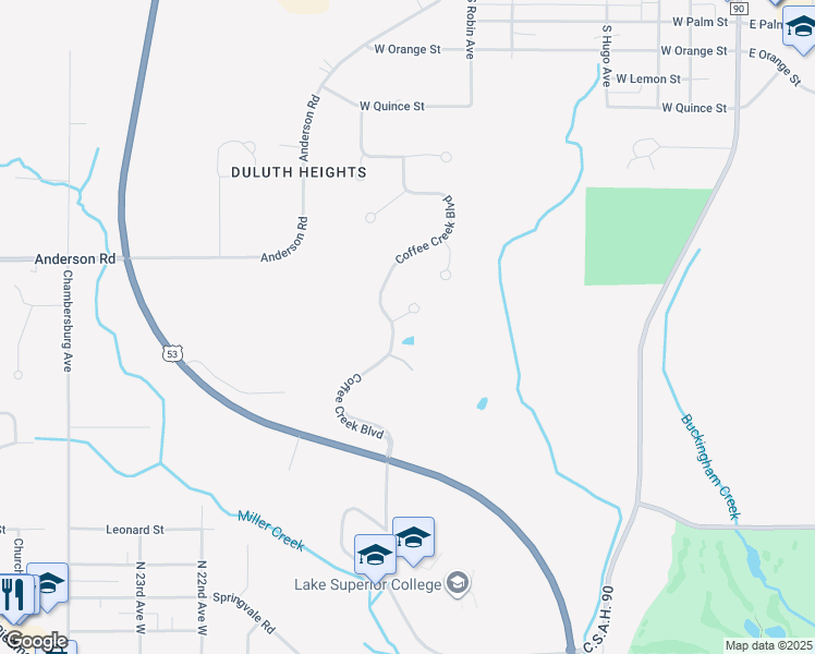 map of restaurants, bars, coffee shops, grocery stores, and more near 4 Valley View Lane in Duluth