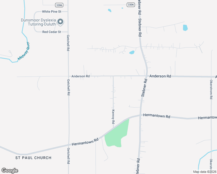 map of restaurants, bars, coffee shops, grocery stores, and more near 4944 Anderson Road in Hermantown
