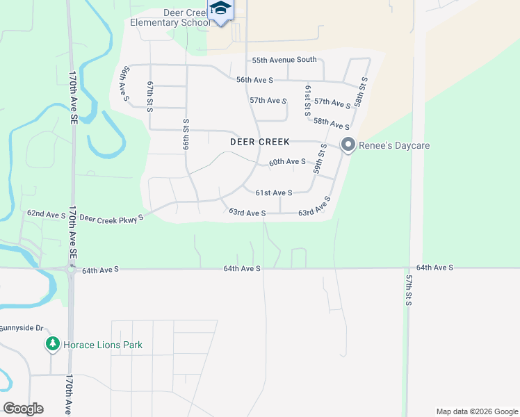 map of restaurants, bars, coffee shops, grocery stores, and more near 6195 64th Avenue South in Fargo