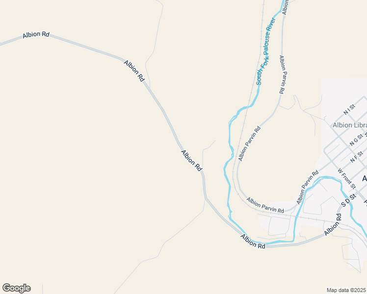 map of restaurants, bars, coffee shops, grocery stores, and more near 2552 Albion Road in Pullman