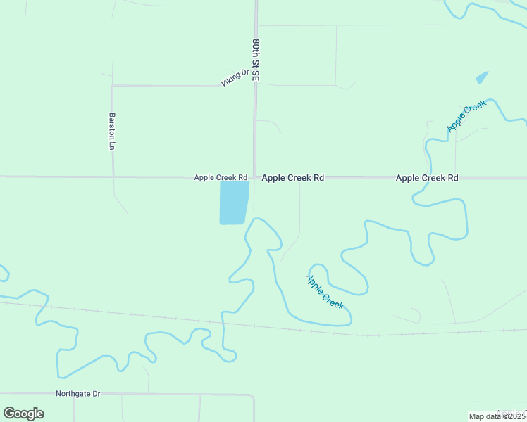 map of restaurants, bars, coffee shops, grocery stores, and more near 1199 80th Street Southeast in Bismarck