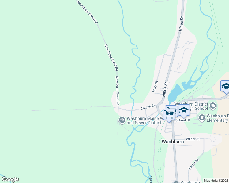 map of restaurants, bars, coffee shops, grocery stores, and more near 14 New Dunn Town Road in Mapleton