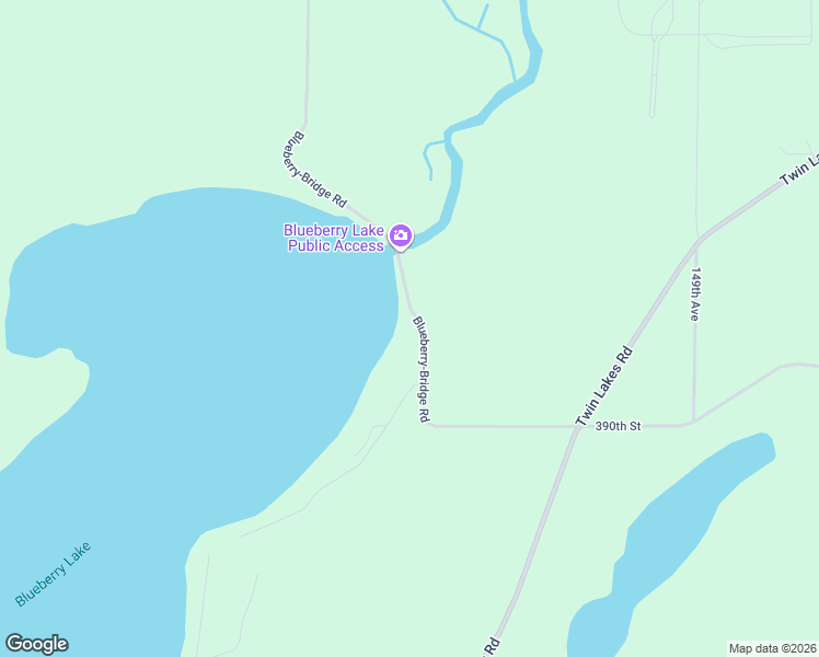 map of restaurants, bars, coffee shops, grocery stores, and more near 14441 Blueberry-Bridge Road in Menahga