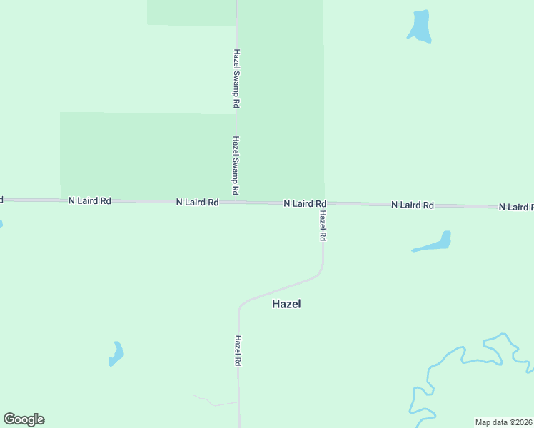 map of restaurants, bars, coffee shops, grocery stores, and more near North Laird Road in Pelkie