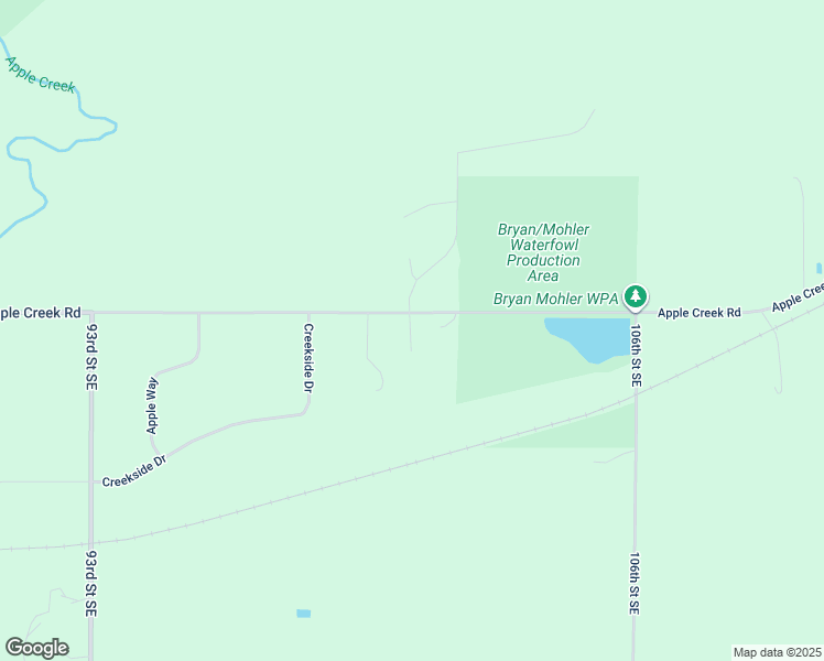 map of restaurants, bars, coffee shops, grocery stores, and more near 10051 Apple Creek Road in Menoken