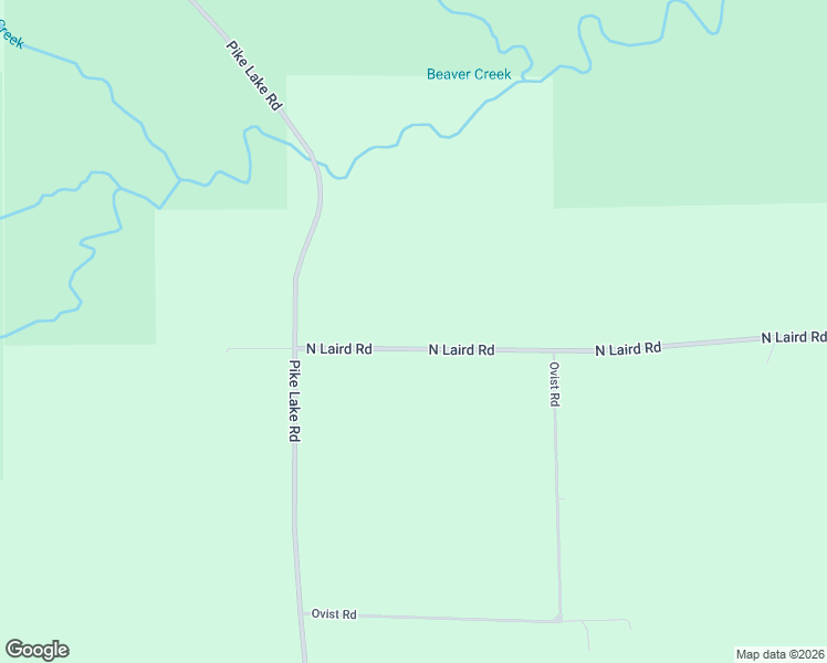 map of restaurants, bars, coffee shops, grocery stores, and more near North Laird Road in Pelkie