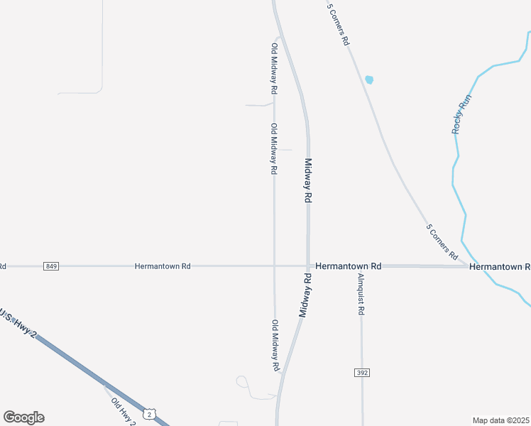 map of restaurants, bars, coffee shops, grocery stores, and more near 3927 Old Midway Road in Hermantown
