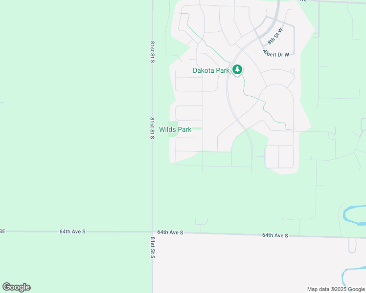 map of restaurants, bars, coffee shops, grocery stores, and more near 5938 81st Avenue Northwest in Cass County