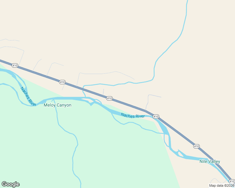 map of restaurants, bars, coffee shops, grocery stores, and more near 6831 State Highway 410 in Naches