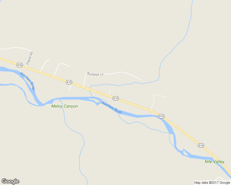 map of restaurants, bars, coffee shops, grocery stores, and more near 6831 Washington 410 in Naches