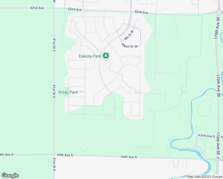 map of restaurants, bars, coffee shops, grocery stores, and more near 5702 Deb Drive West in West Fargo