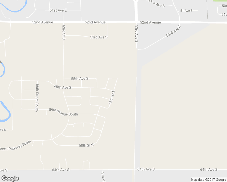 map of restaurants, bars, coffee shops, grocery stores, and more near 5601 58th Street South in Fargo