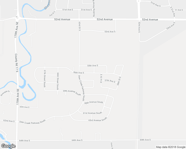 map of restaurants, bars, coffee shops, grocery stores, and more near 6204 56th Avenue South in Fargo