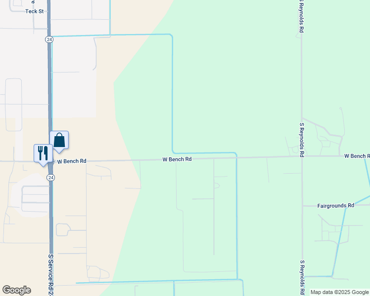 map of restaurants, bars, coffee shops, grocery stores, and more near 2048 West Bench Road in Othello