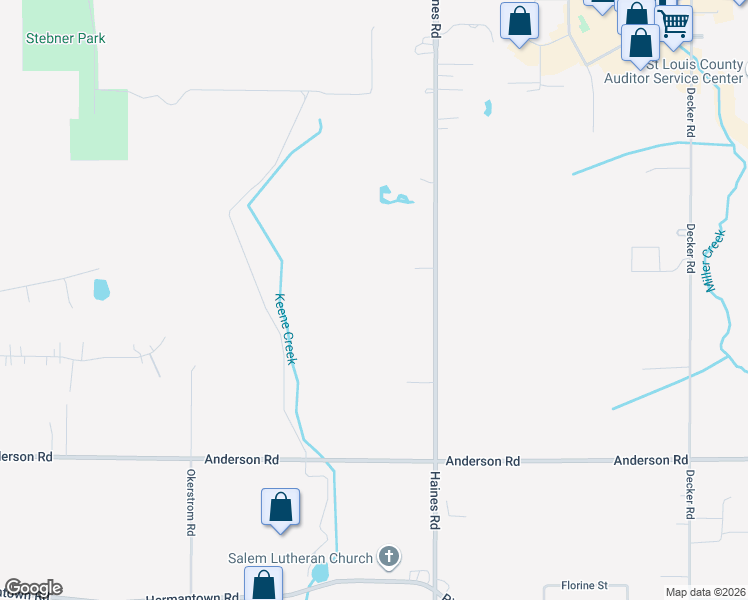 map of restaurants, bars, coffee shops, grocery stores, and more near 3977 Haines Road in Hermantown