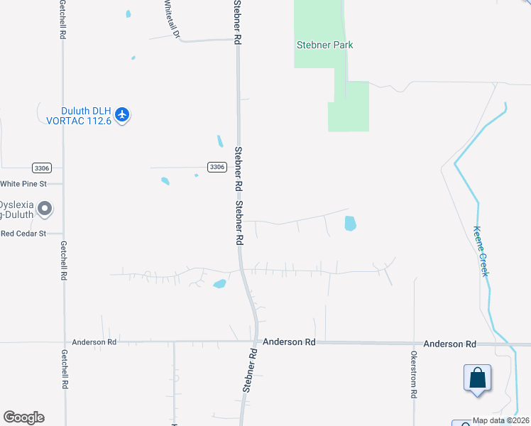 map of restaurants, bars, coffee shops, grocery stores, and more near 3988 Stebner Rd in Hermantown