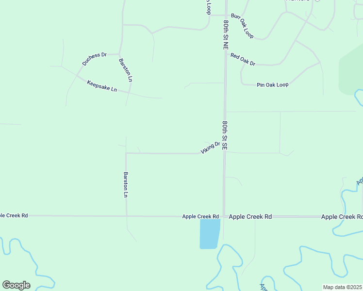 map of restaurants, bars, coffee shops, grocery stores, and more near 7716 Viking Drive in Bismarck