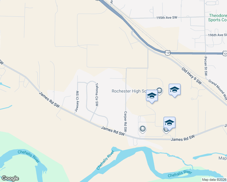 map of restaurants, bars, coffee shops, grocery stores, and more near 20025 Carper Road Southwest in Rochester