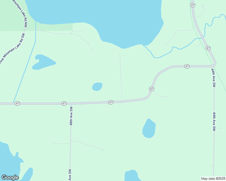 map of restaurants, bars, coffee shops, grocery stores, and more near 173 Buck Trail Southwest in Backus