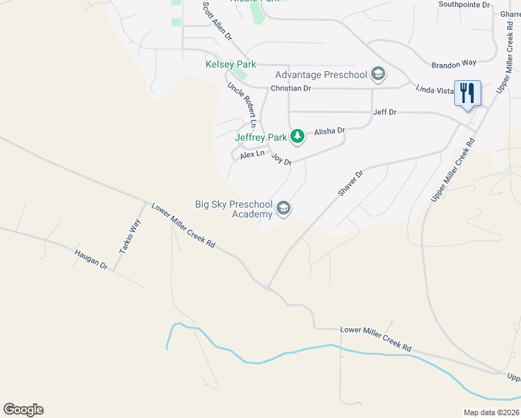 map of restaurants, bars, coffee shops, grocery stores, and more near 7146 Brooke Lynn Court in Missoula