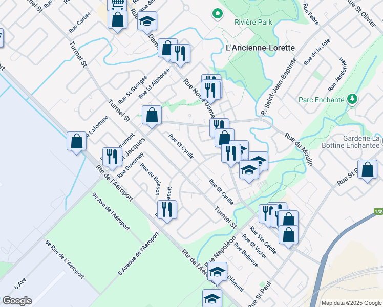 1607 Rue Saint Cyrille, L'AncienneLorette QC Walk Score